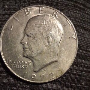 1972 Eisenhower Dollar Coin